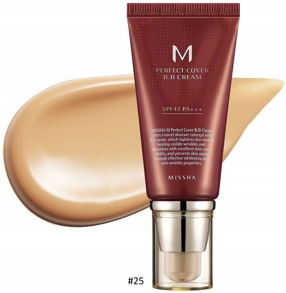 MISSHA M Perfect BB Cream 50ml #25 Warm Beige zdjęcie 1