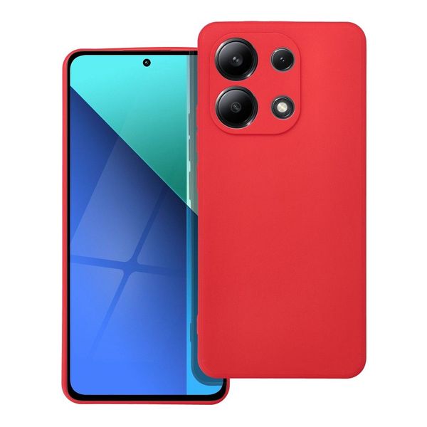 Futerał SOFT do XIAOMI Redmi Note 13 4G czerwony zdjęcie 1