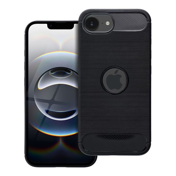 Futerał CARBON do IPHONE 16e (SE 4 2025) czarny zdjęcie 1