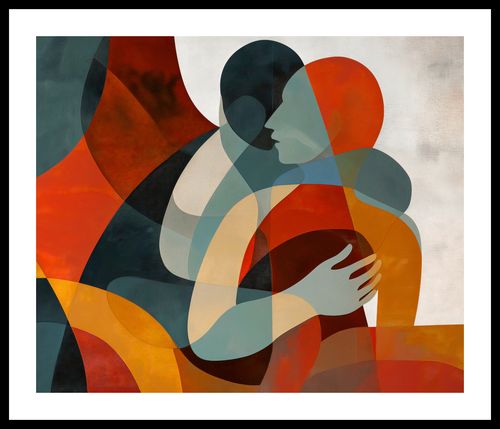 Plakat 60x50cm Objęcia na Arena.pl