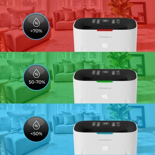 Osuszacz powietrza 20l oczyszczacz 2w1 Silent UV ION WiFi HEPA do 50m² na Arena.pl