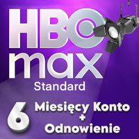 HBO MAX Standard | 6 Miesięcy | Konto 1 Minuta!⚡