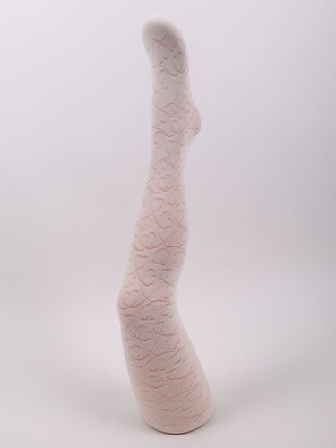 Rajstopy dziecięce mikrofibra esy floresy serca ecru 40 DEN 116-122 YOCLUB na Arena.pl