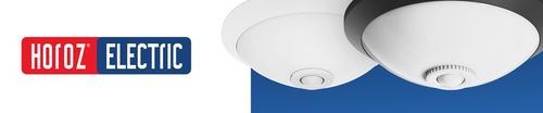 HOROZ Plafon Lampa Sufitowa z Czujnikiem Ruchu i Zmierzchu 360° 2xE27 na Arena.pl