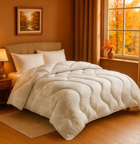 Kołdra na jesień 220x200 Całoroczna Ciepła Puszysta Kwiaty Polska Jakość na Arena.pl