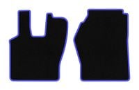 Dywaniki welurowe CARLUX-BLUE do Scania R i G 2004-2017, czarne