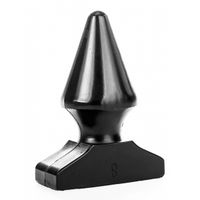 korek analny ab79 pop8 13.5 x 8cm all black