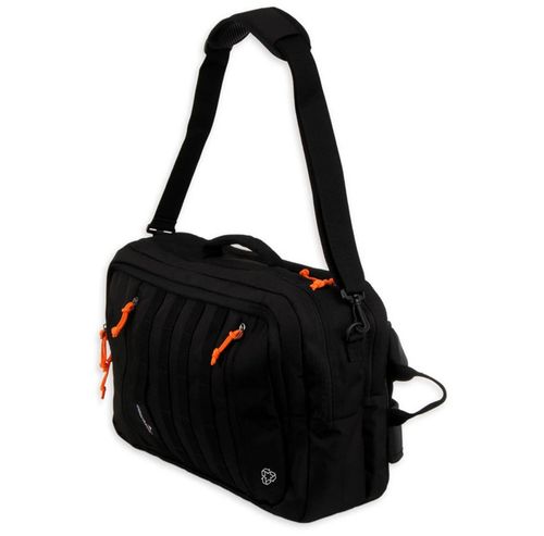 Torba-plecak MOORHEAD 3 komorowa czarny (65001) na Arena.pl