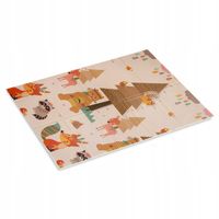 MATA PIANKOWA SKŁADANA DLA DZIECI EDUKACYJNA DWUSTRONNA FARMA 120x180+TORBA