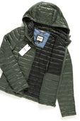 DAMSKA KURTKA PRZEJŚCIOWA WRANGLER PUFFER JACKET VETIVER GREEN W4112Y4T7 XS