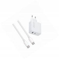 Szybka ładowarka 45W z kablem 1m 2 wejścia do Xiaomi 11T Pro 5G