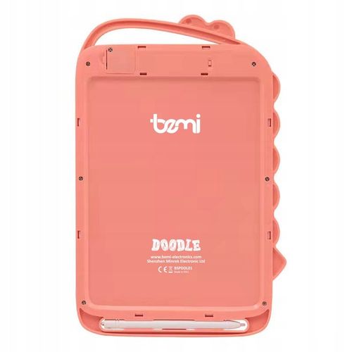 BEMI Doodle Różowy 10" Tablet Znikopis Do Rysowania Dla Dzieci (10 calowy) na Arena.pl