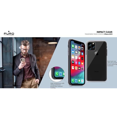 PURO Impact Clear - Etui do iPhone 11 Pro (przezroczysty) na Arena.pl
