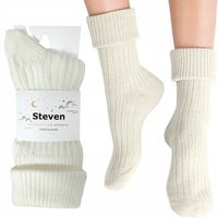STEVEN SKARPETKI DO SPANIA grube skarpety damskie WEŁNA - 38-40