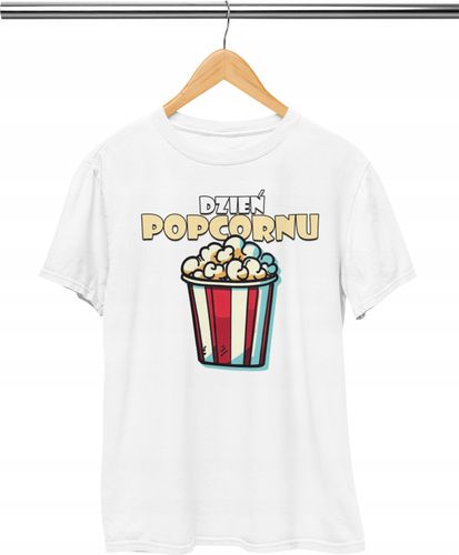 KOSZULKA DZIECIĘCA T-SHIRT - DZIEŃ POPCORNU POPCORN - XS 110-116 na Arena.pl