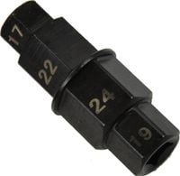 Geko Nasadka osi przedniego koła 17 19 22 24mm Yamaha Honda BMW
