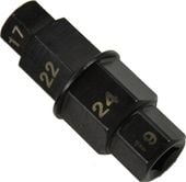 Geko Nasadka osi przedniego koła 17 19 22 24mm Yamaha Honda BMW