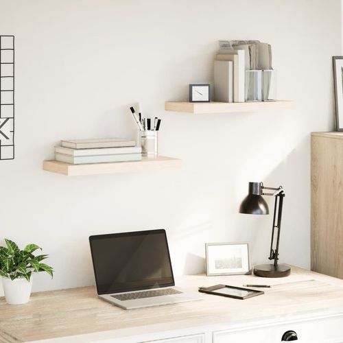 Półki, 2 szt., 50x23,5x4 cm, materiał drewnopochodny na Arena.pl