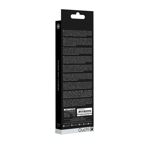 ouch! świece woskowe duże - zestaw 4 kolorow do stymulacji skory na Arena.pl