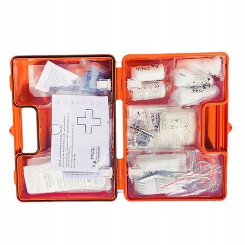 APTECZKA PIERWSZEJ POMOCY ZAKŁADOWA PRZENOŚNA PRZEMYSŁOWA BIUROWA K10 na Arena.pl