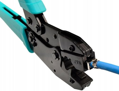 ZACISKARKA DO WTYKÓW EKRANOWANYCH RJ45 KAT.6A KAT.7 NA GRUBY KABEL na Arena.pl