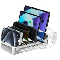 stacja ładująca 4smarts team 100w        5xusb-c z zestawem 6 kabli