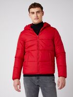 WRANGLER THE PUFFER MĘSKA KURTKA ZIMOWA RED W4D6WRX47 2XL