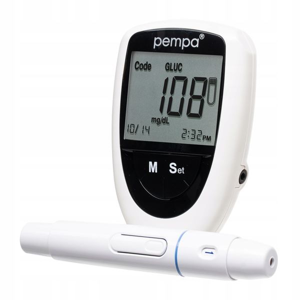 GLUKOMETR BENECHECK PEMPA 3W1 GLUKOZA KWAS MOCZOWY CHOLESTEROL + 3 GRATISY zdjęcie 10