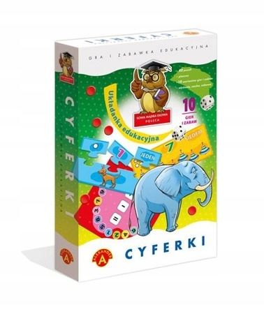 Cyferki - ukladanka edukacyjna 13160 zdjęcie 2