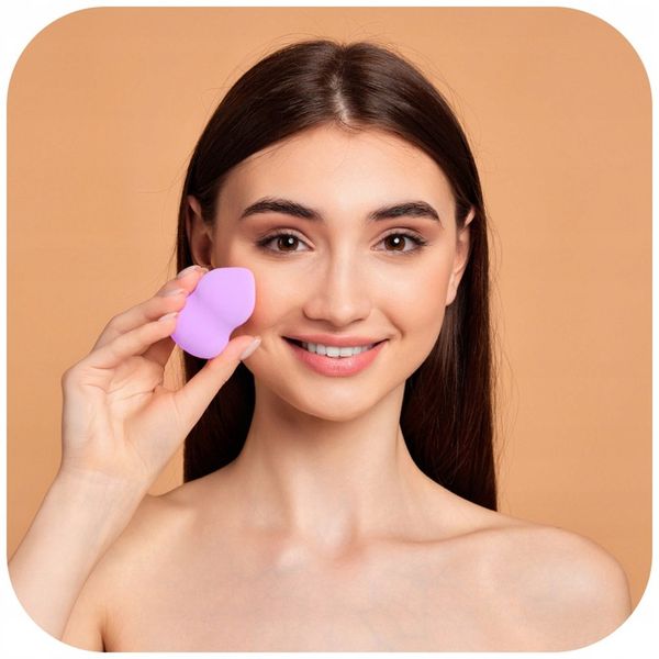 GĄBKA GĄBECZKA DO MAKIJAŻU PODKŁADU BEAUTY BLENDER APLIKATOR MAKE-UP zdjęcie 6