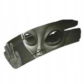 Naklejka Wlepa Szyba Karoseria Samochód UFO Kosmita Obcy Pasażer Strefa 51