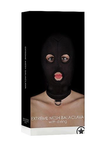 Maska Z Pierścieniem Elastyczna Na Głowę Bdsm Sex na Arena.pl