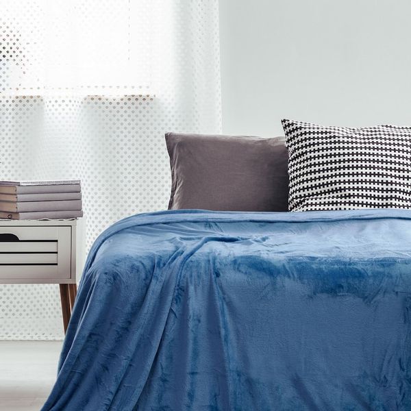 Koc DecoKing INDIGO 70x150 zdjęcie 1