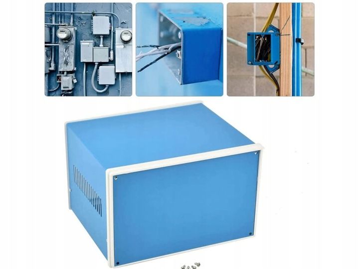 Metalowa obudowa do przyrządów 210 x 180 x 140 mm zdjęcie 6