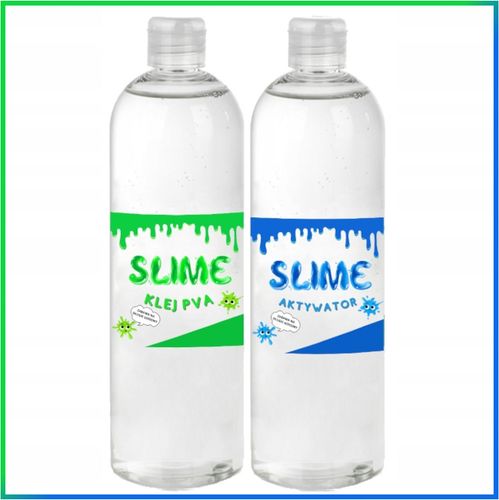 ZESTAW SLIME XXL 13w1 KLEJ PVA DO ROBIENIA GLUTÓW NA PREZENT na Arena.pl