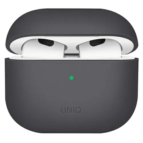 Etui Uniq Lino Silicone na AirPods 3 - szare na Arena.pl