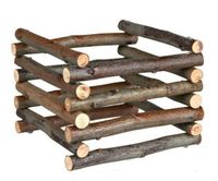 TRIXIE Paśnik drewniany na siano zioła dla królika kawii szynszyli gryzoni