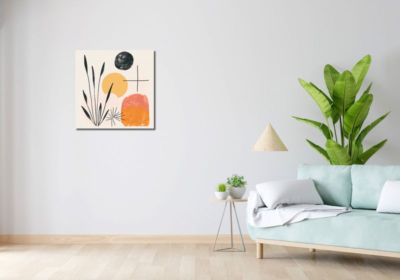Obraz 60x60cm Kosmos w Naturze zdjęcie 2
