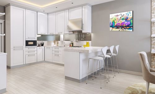 Obraz Na Płótnie - Ryby Pastele  - 70X50 Cm - Aa70X50-4096 na Arena.pl