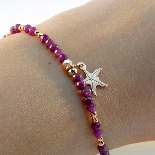 "Bransoletka RUBIN HEMATYT 925" na Arena.pl