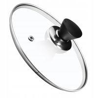 KADAX Pokrywka Pokrywa 26cm Szklana Patelni Garnka