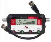 Miernik satelitarny Maclean, cyfrowy wyświetlacz, kabel 25cm F-F, MCTV-884