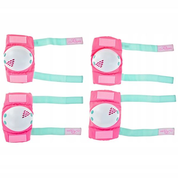 Ochraniacze RAVEN Verba Mint/Pink M zdjęcie 3