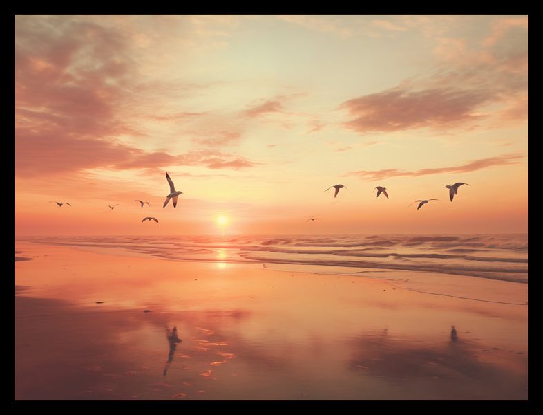 Plakat 40x30cm Spokojna Przystań zdjęcie 2