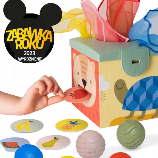 Magiczny Pojemnik Taf Toys – Sensoryczna Zabawa dla Rozwoju Dziecka zdjęcie 1
