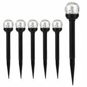 6x Lampa solarna LED WBIJANA czujnik zmierzchu