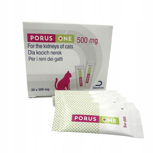 Dechra Porus One dla kota na nerki 30x500 mg na Arena.pl