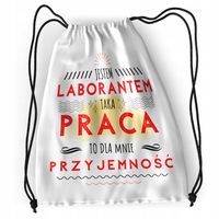 Plecak Dla Laboranta Sportowy Szkolny Worek Torba Z Nadrukiem Ze Zdjęciem