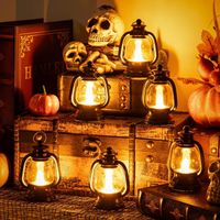 12-pak Mini Lampionów Dekoracyjnych, Zabytkowe Lampy Wiszące Na Halloween