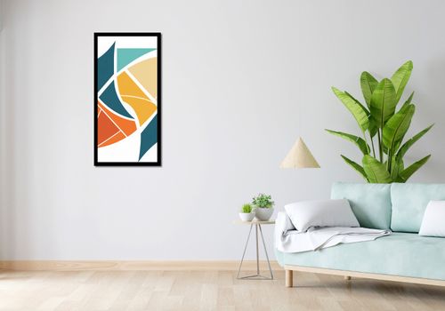 Plakat 50x100cm Geometria Wiatru na Arena.pl